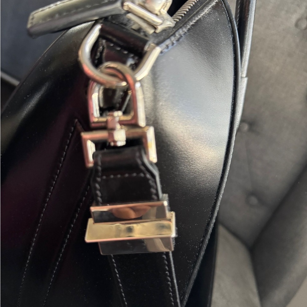 Givenchy Black Leather Satchel - Picture 4 of 16